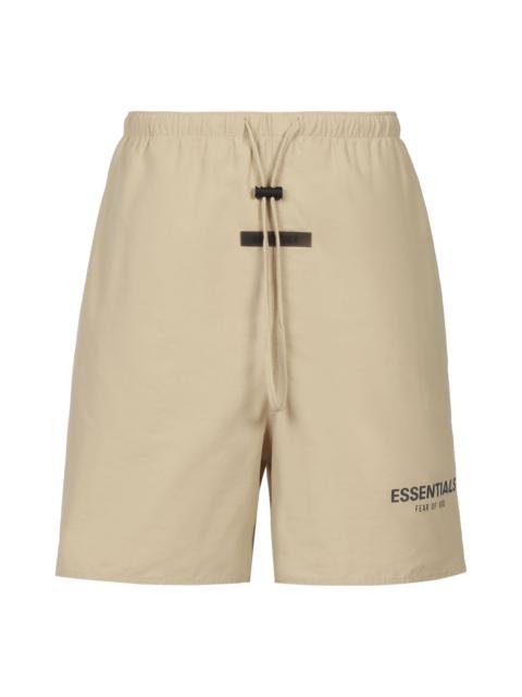 Fear of God Essentials FW21 Volley Shorts Beige FOG-FW21-122