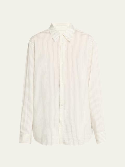 Studio Nicholson Pinstripe Boxy Shirt