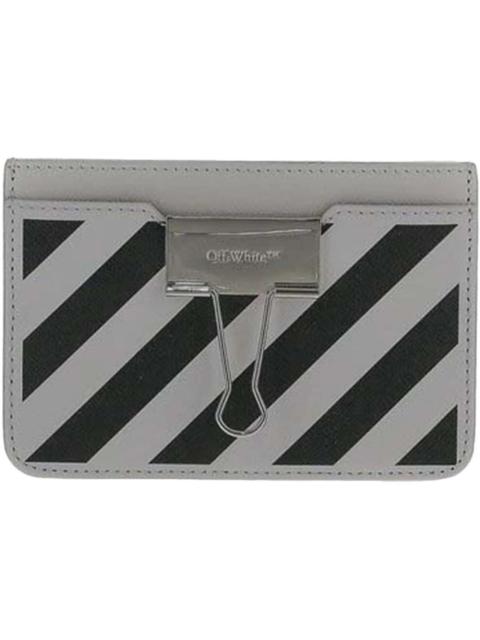Off-White OFF-WHITE Binder Simple Card Case White