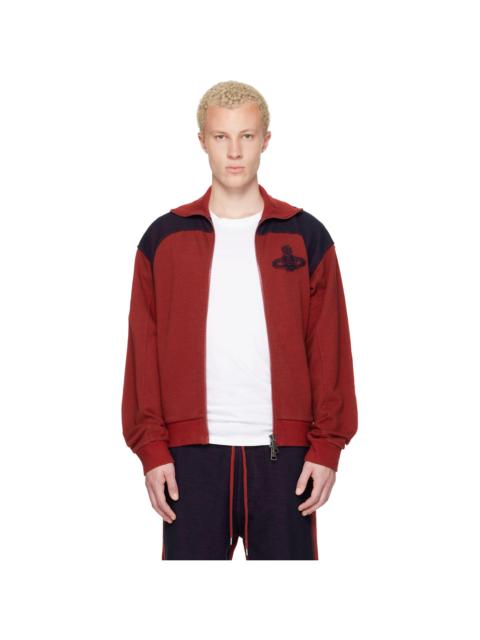 Vivienne Westwood Red & Navy Alien Track Jacket