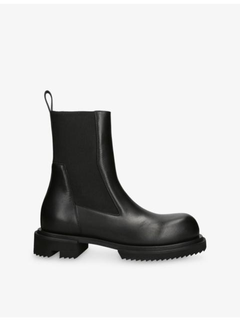 Rick Owens Beatle Gabe Leather Boots