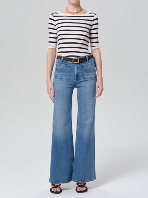 Citizens of Humanity Kimberly Patch Pocket Flare In Adore