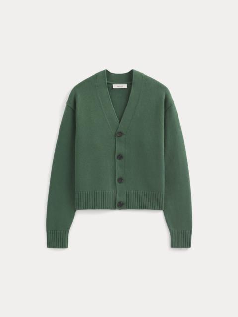 EVERLANE CROPPED CARDIGAN IN EVERYDAY COTTON