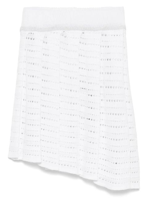 GCDS Pleated Mini Skirt