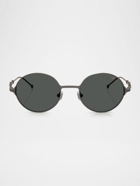Diesel Men's DL1008 Round Sunglasses