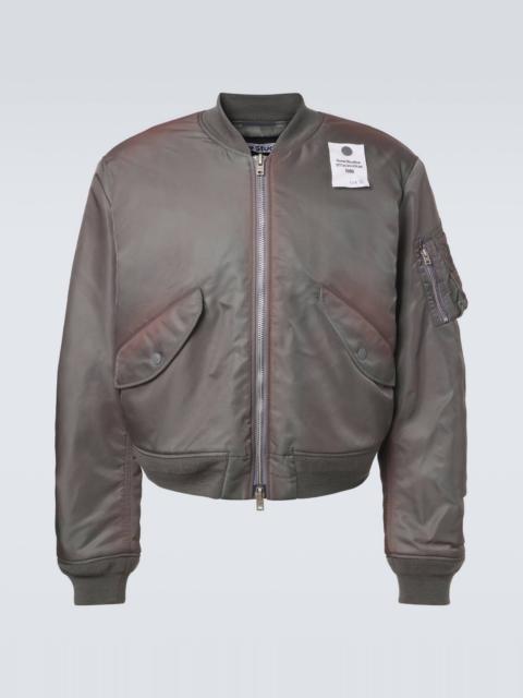 Cropped bomber jacket