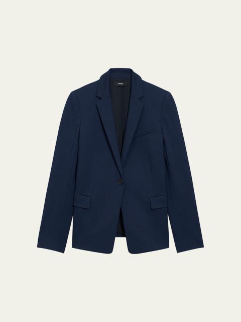 Theory Ponte Slim-Fit Blazer