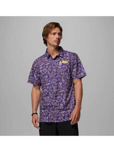 Columbia Men's Collegiate PFG Super Slack Tide Shirt - LSU