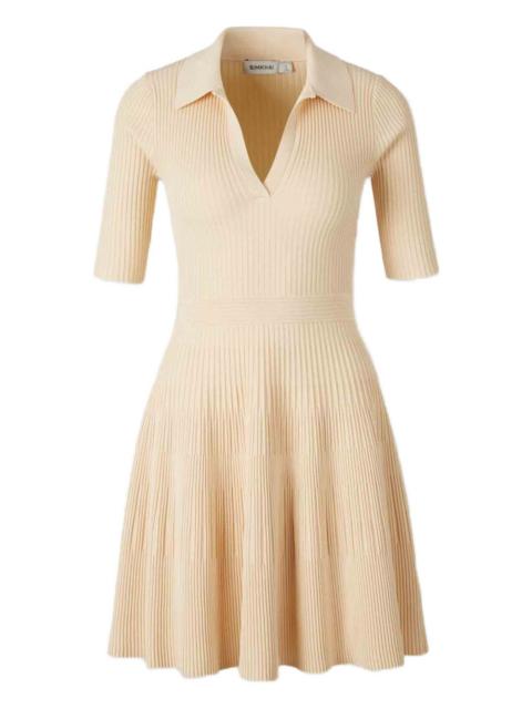 SIMKHAI pleated collared dress