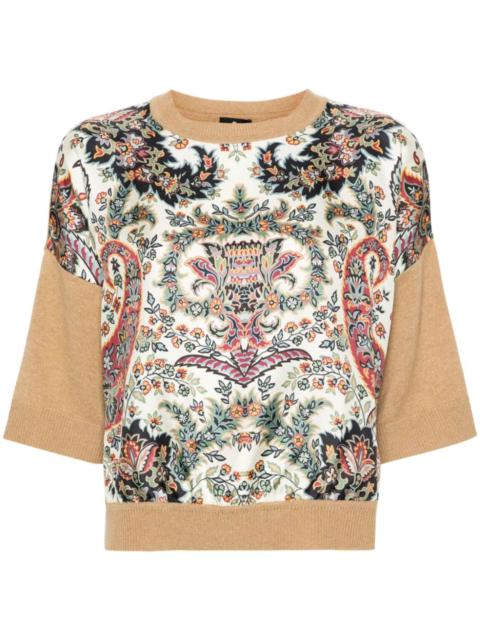 Etro floral-print jumper