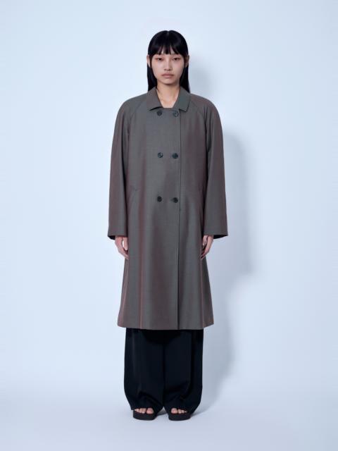 The Row Emma Double-Breasted Wool Coat