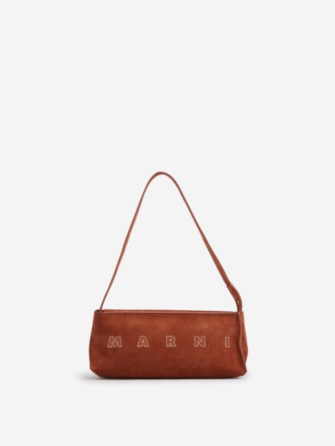 Marni RECTANGULAR SUEDE BAG