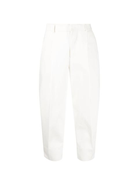 AMI Paris high-waisted cropped trousers