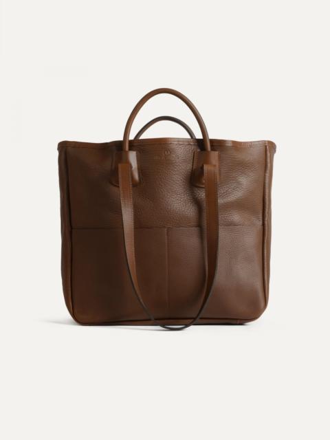 Bleu de Chauffe MELINE TOTE BAG  -  AMBER BROWN