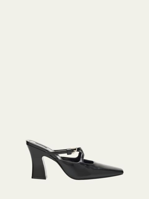 NODALETO Nodstalgia Grace Leather Mule Pumps