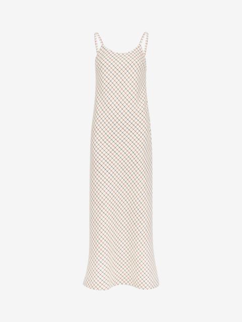 Maison Margiela Tattersall lambswool slip dress