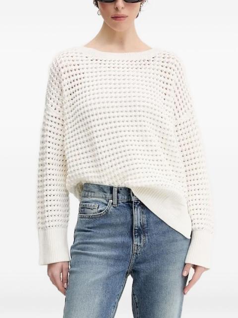 HUGO open-knit sweater