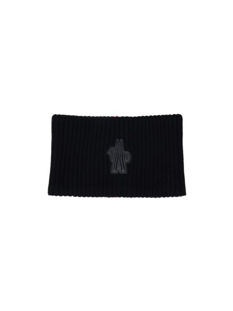 Moncler Grenoble Black Tricolor Headband
