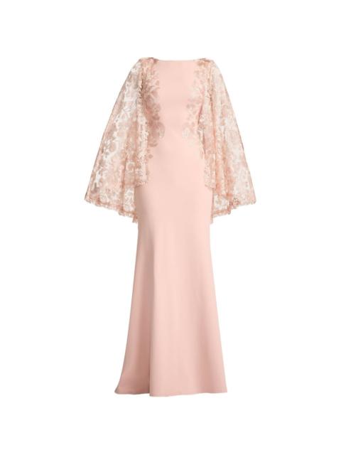 TADASHI SHOJI floral lace dress
