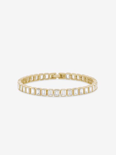Splendid Shashi Emerald Cut Tennis Bracelet
