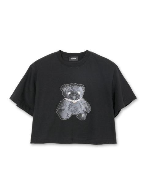 CROPPED TEDDY BEAR T-SHIRT