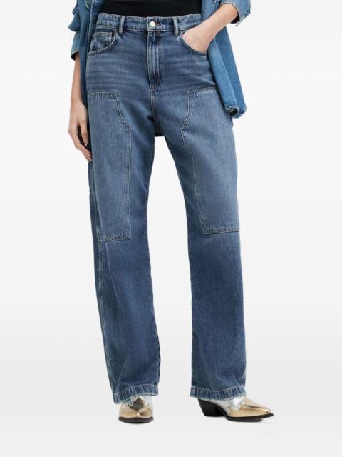 ALLSAINTS Mia utility-pocket jeans