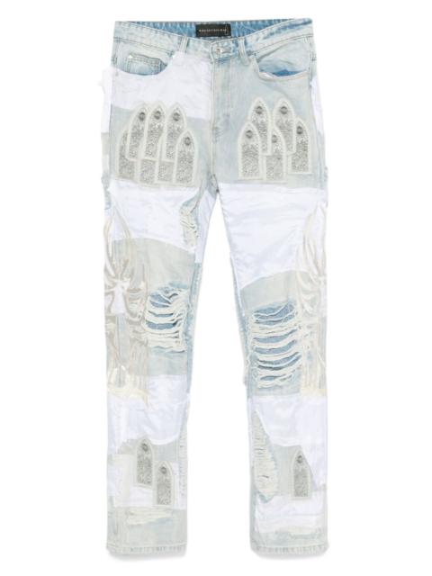 Winged Organza jeans
