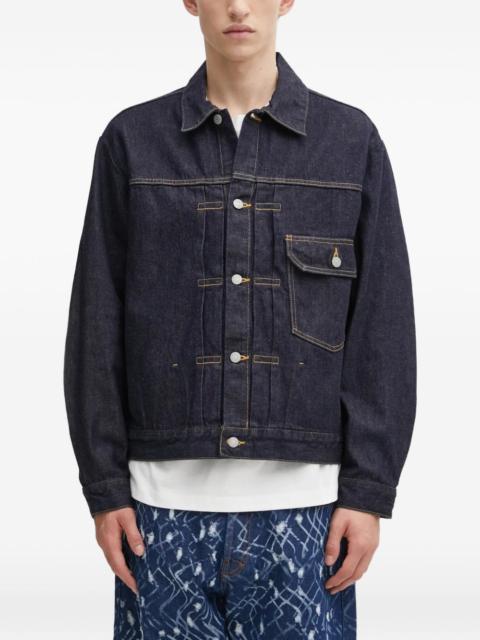 WACKO MARIA collared flap-pocket jacket