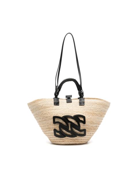 CASADEI Panarea logo-appliqué tote bag