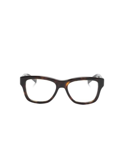 SL 677 wayfarer-frame glasses