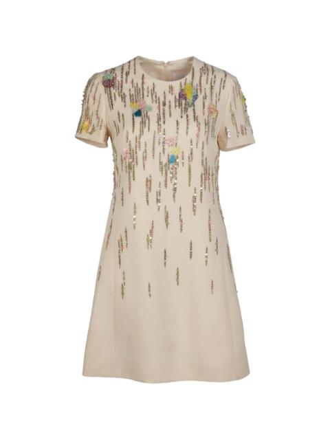 Valentino sequin-embellished mini dress