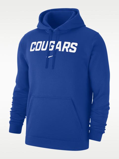 Nike BYU Club Fleece Men's Nike College Pullover Hoodie