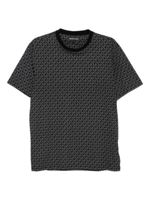 MICHAEL KORS monogram-print cotton T-shirt
