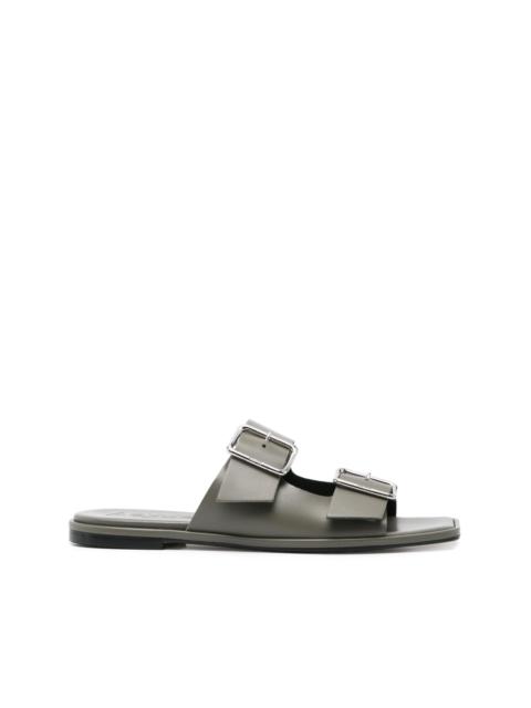 Aeyde leather flat sandals