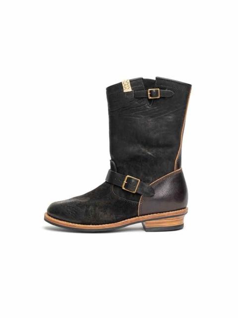 visvim T.W.O. BOOTS-FOLK BLACK