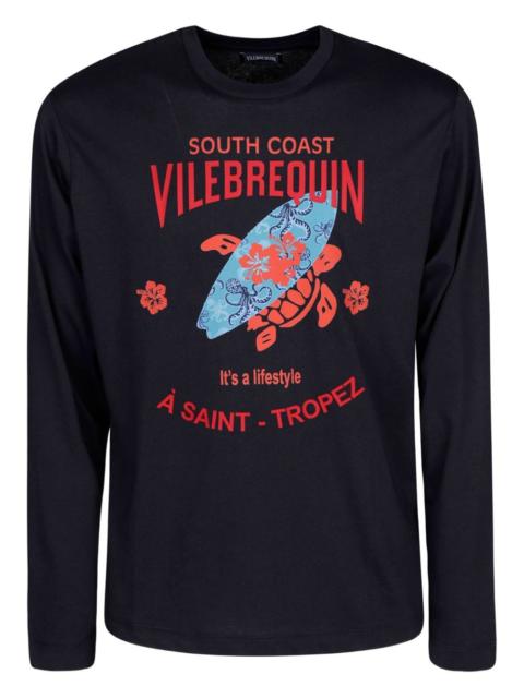Vilebrequin graphic-print long sleeve T-shirt