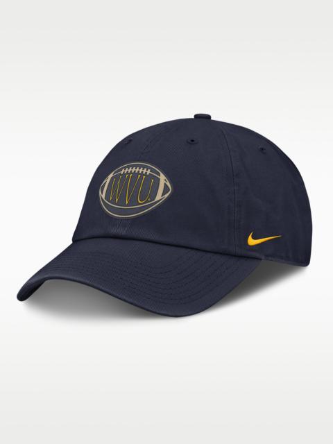 Nike West Virginia Campus Prep Football Club Men's Nike College Adjustable Hat