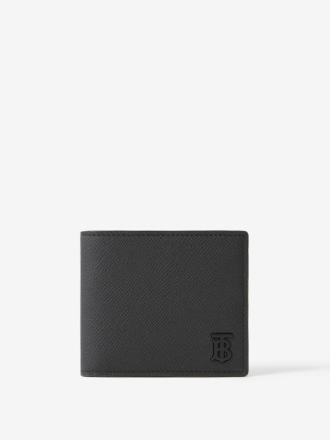 Grainy Leather TB Bifold Wallet