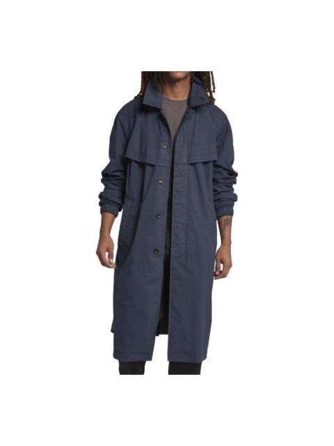 Nike Nike Lab Made In Italy Long Jacket 'Thunder Blue Black' AO0854-471