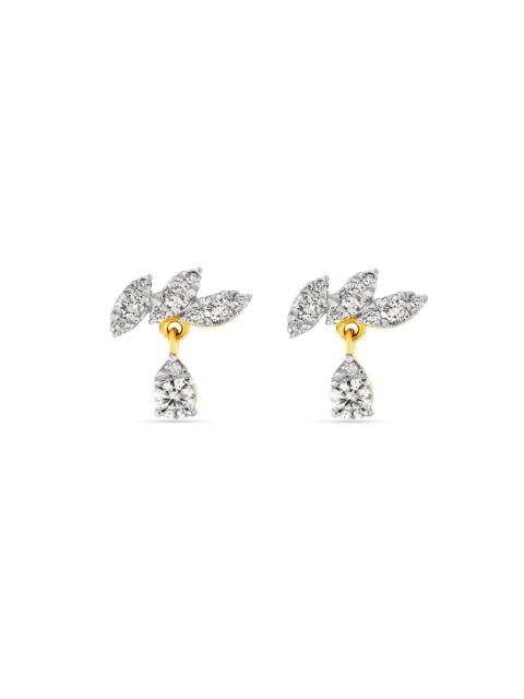 STONE AND STRAND Diamond Muse Drop Studs