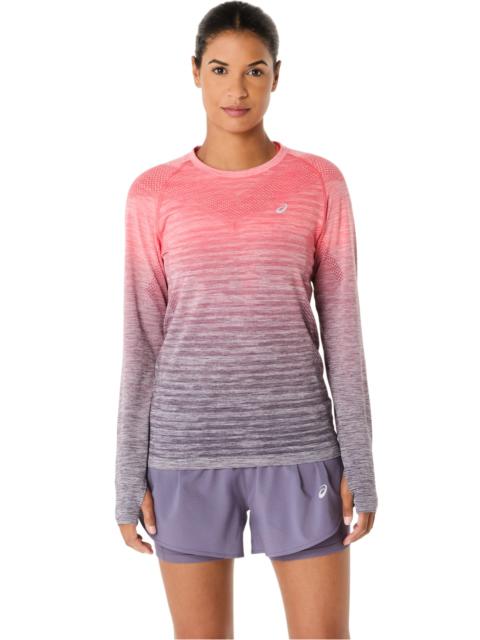 Asics WOMEN'S SEAMLESS LONG SLEEVE TOP