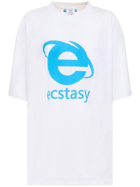 Ecstasy printed cotton t-shirt