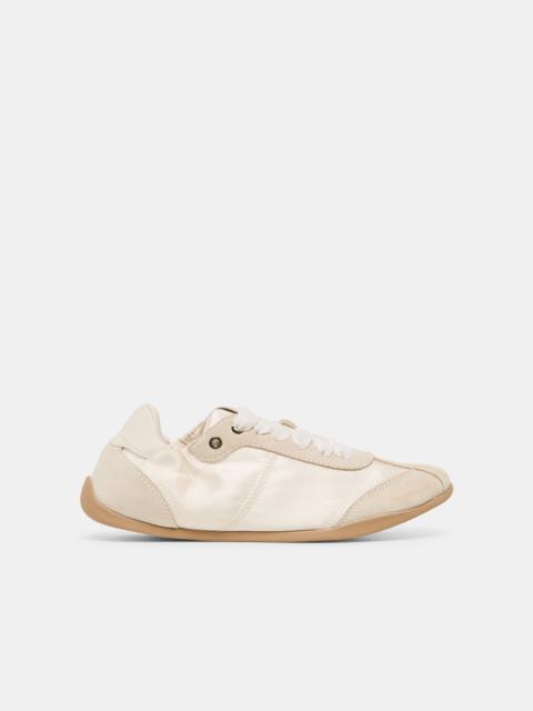 dolce vita DAKODA SNEAKERS OFF WHITE SATIN