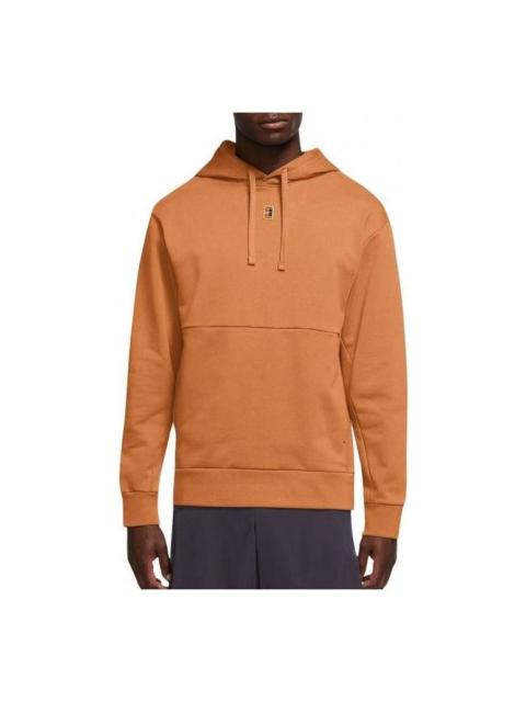 Nike Nike Court Heritage Fleece Tennis Hoodie 'Orange' CU4489-808