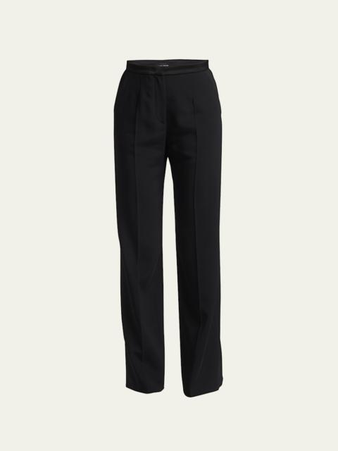GIORGIO ARMANI Tuxedo Wide-Leg Pants