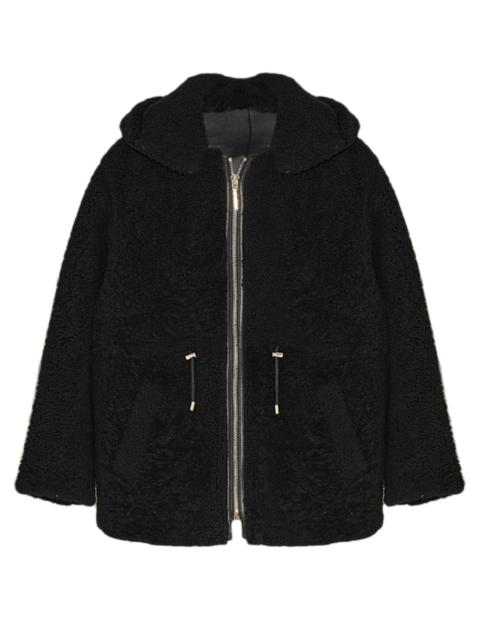 Hooded merinillo lambswool jacket