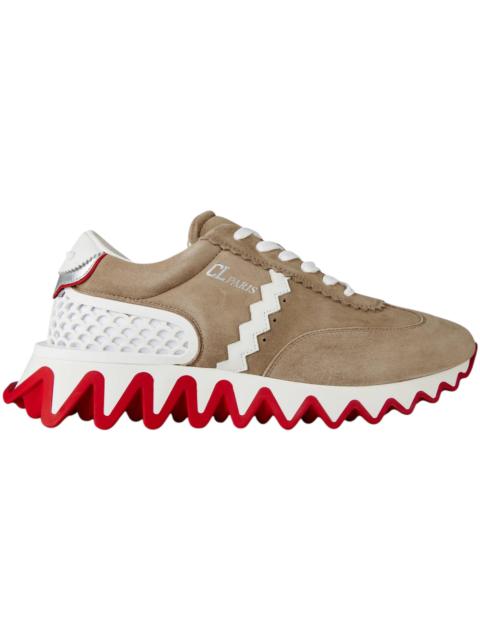 Christian Louboutin Christian Louboutin Loubishark Flat Saharienne White