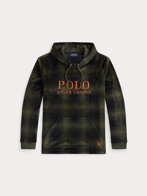 Polo Ralph Lauren Plush Velour Sleep Hoodie