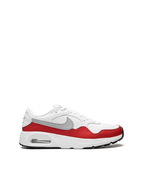 Air Max SC "White/Wolf Grey/University Red" sneakers