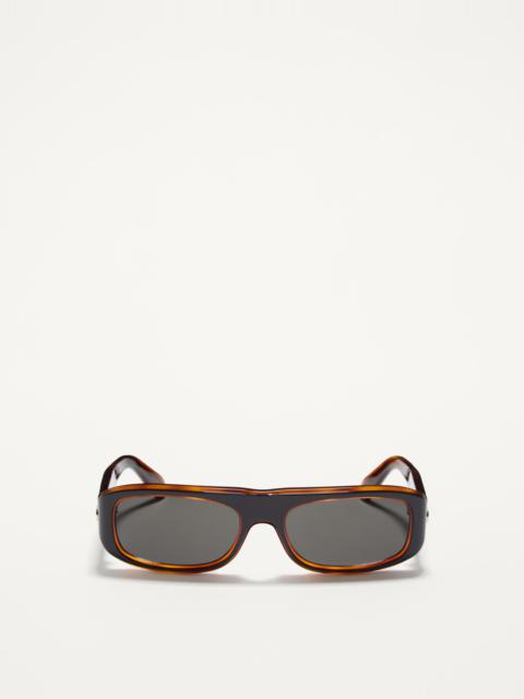 SLEEK RECTANGULAR 90'S ACETATE EYEWEAR